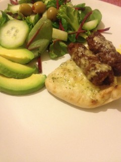 Easy Pizza Pan Kebabs And Lemon Butter Sauce