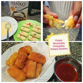 Potato Mozzarella Croquettes