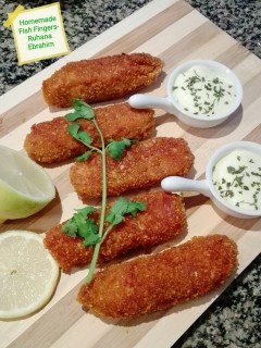 Homemade Fish Fingers