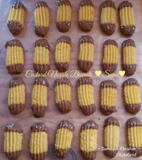 Custard Nozzle Biscuit
