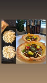 Cheesy Taco Bowls With A Chicken Filling