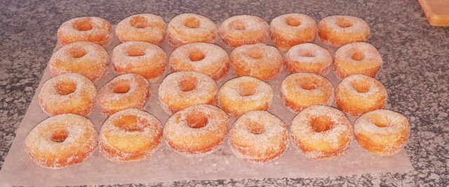 Feather Light Sugar Donuts