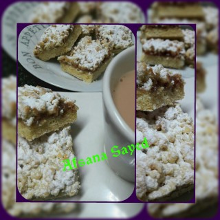 Shortbread Jam Fingers