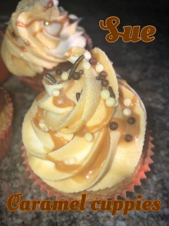 Salted Caramel Cup Cakes