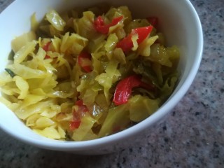 Cabbage With Robot Peppers