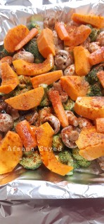 Oven Grilled Veg