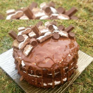 Bar One Cake