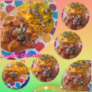 Saucy Chicken & Savoury Rice