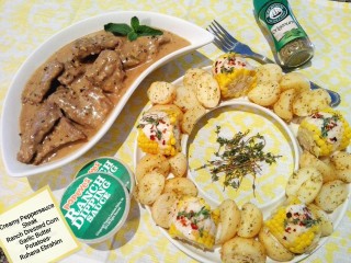 Creamy Pepper Sauce Steak