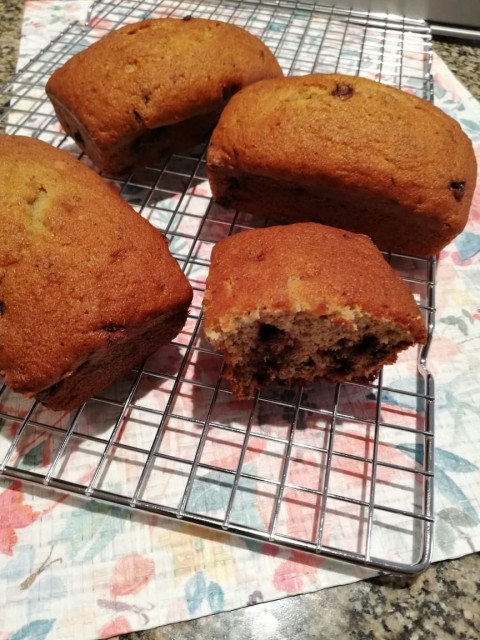 Mini Banana Bread Loaves