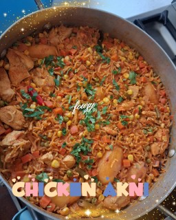 Chicken Akni