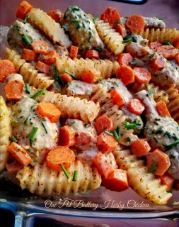 One Pot Buttery Herby Chicken