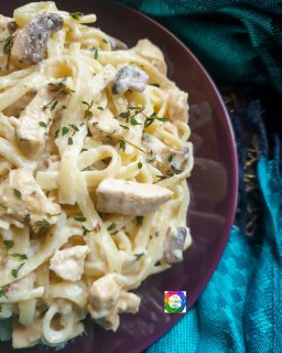 Garlic Chicken Alfredo