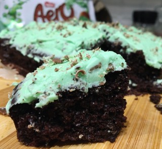 Peppermint Chocolate Cake