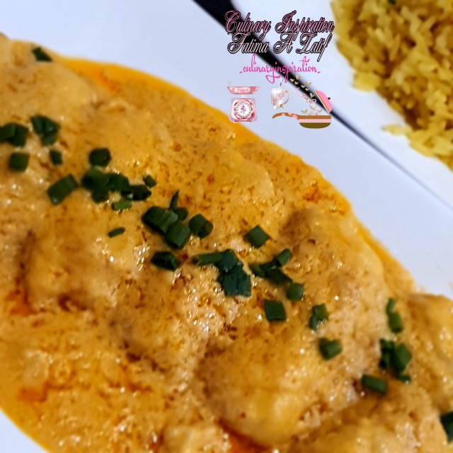 Creamy Baked Fish With Savoury Rice