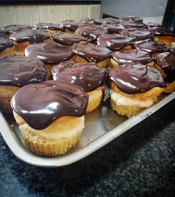 Mini Boston Cream Pies