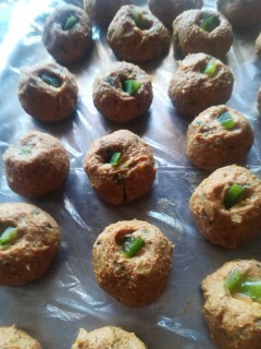 Cheesy Kabaab/meatballs