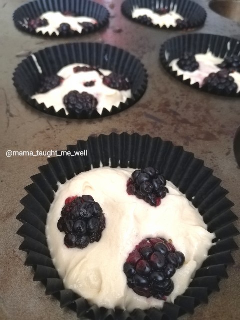 Blackberry Muffins