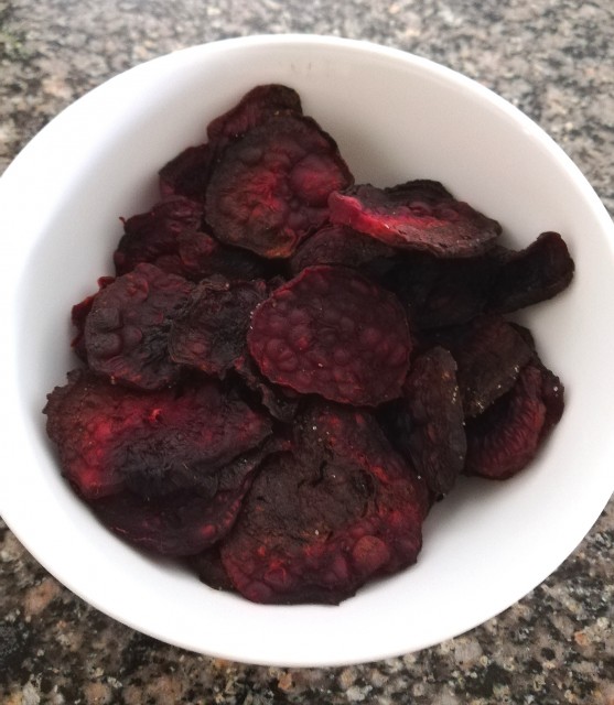 Homemade Beetroot Chips
