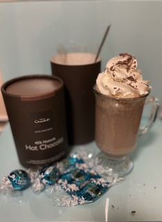Easy Salted Caramel Hot Chocolate