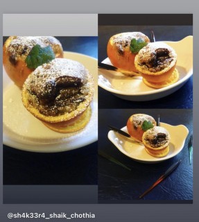 Chocolate Cake In An Orange