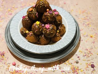 Dropdoughnuts Smothered In Milk Chocolate And Funfetti