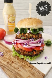 Black Bean Veggie Patties
