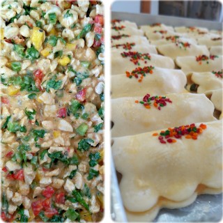 White Filling Pies