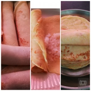 Sweet Coconut Pancake Filling