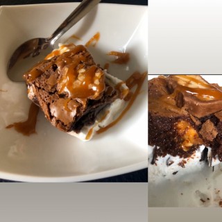 Nutella/snickers Brownies