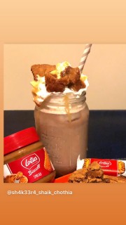 Lotus Biscoff Milkshake
