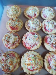 Coconut Jam Tartlets