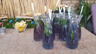 Electric Blue Mocktail