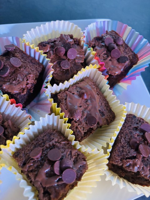 Choc/chip Coffee Brownies