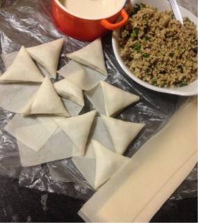 Chicken Mince Samosas