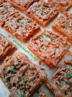 Chocolate Peppermint Crisp Squares