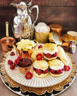 Fresh Cream Lemonade Scones