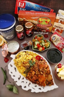 Tandoori Masala Fish Biryani