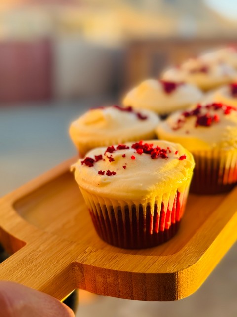 Red Velvet With Cream Cheese Frosting