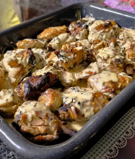 Butterflied Chicken With Creamy Nando’s Baste