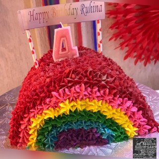 Rainbow 🌈 Cake