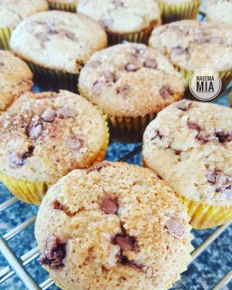 Choc Chip Banana Muffins