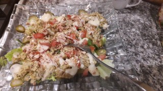 Refreshing Minty Kebaab Salad