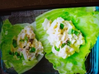 Egg Salad Lettuce Wraps