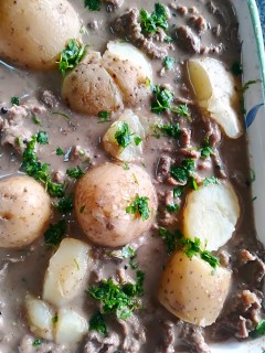 Creamy Garlic Steak My Style