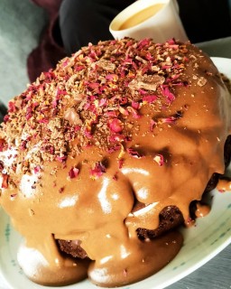 Soured Cream Devils Chocolate Cake