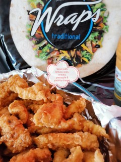 Chicken Strips With A Zing