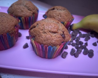Banana Choc Chip/coffee Cupcakes