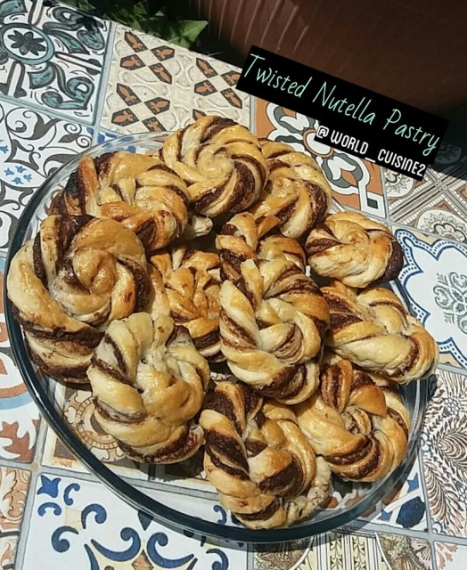 Twisted Nutella Pastry