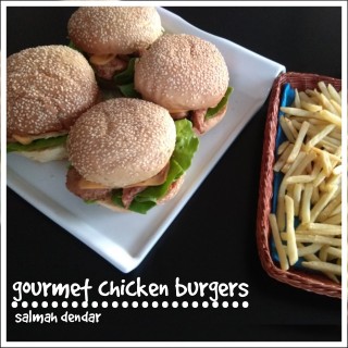 Gourmet Chicken Burgers